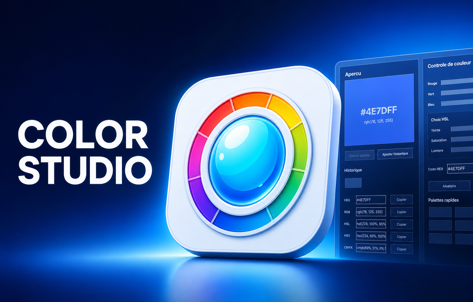 Affiche Color Studio